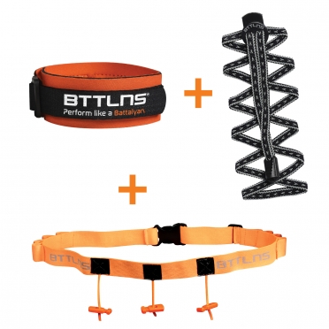 BTTLNS Triathlon accessories discount package orange