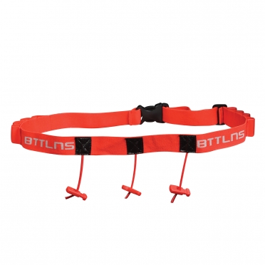 BTTLNS Race number belt Keeper 2.0 red 