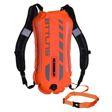 BTTLNS Saferswimmer security lighted buoy dry bag Scamander 2.0 orange 