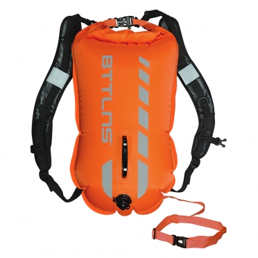 BTTLNS Saferswimmer 35 liter backpack buoy Tethys 1.0 Orange