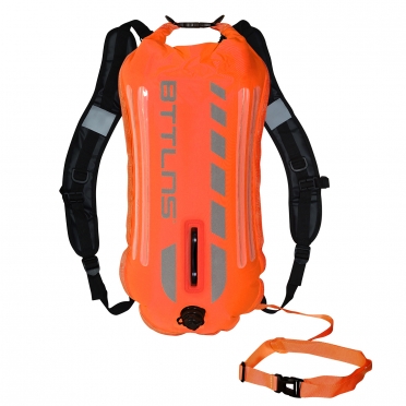 BTTLNS Saferswimmer security lighted buoy dry bag Scamander 2.0 orange 