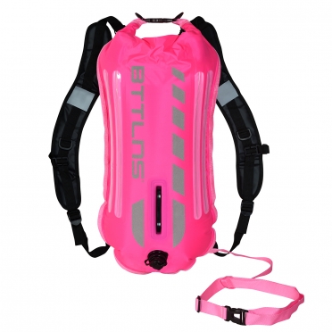 BTTLNS Saferswimmer security lighted buoy dry bag Scamander 2.0 pink
