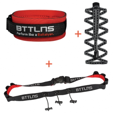 BTTLNS Triathlon accessories discount package black