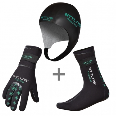 BTTLNS Neoprene thermal accessories bundle mint