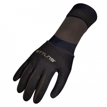 BTTLNS Neoprene swim gloves Boreas 1.0 gold 