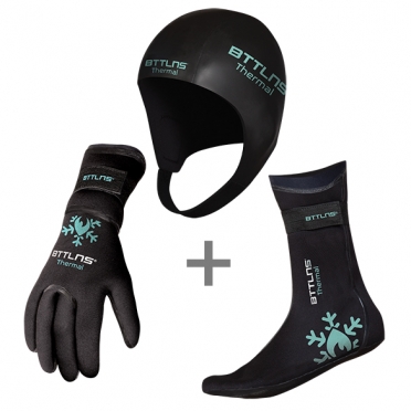 BTTLNS Neoprene thermal accessories bundle mint