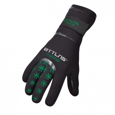 BTTLNS Neoprene thermal swim gloves Chione 1.0 green 