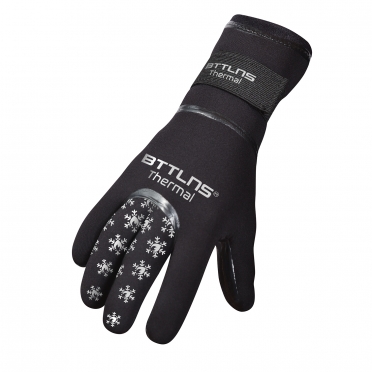 BTTLNS Neoprene thermal swim gloves Chione 1.0 silver 