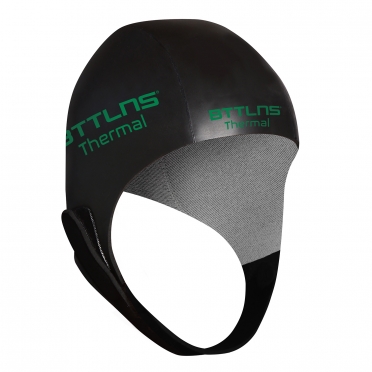 BTTLNS Neoprene thermal swim cap Zethes 1.0 green 