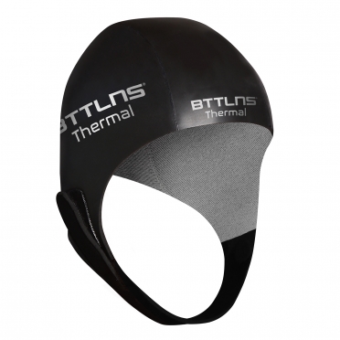 BTTLNS Neoprene thermal swim cap Zethes 1.0 silver 