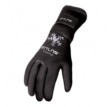 BTTLNS Neoprene thermal swim gloves Chione 1.0 silver