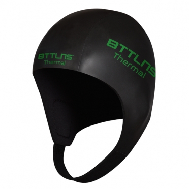 BTTLNS Neoprene thermal swim cap Zethes 1.0 green