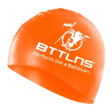 BTTLNS Silicone swimcap neon-orange Absorber 2.0