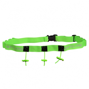 BTTLNS Race number belt Keeper 2.0 green