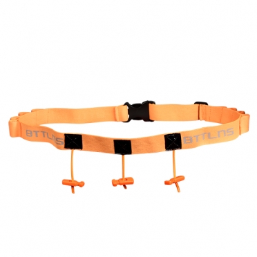 BTTLNS Race number belt Keeper 2.0 orange