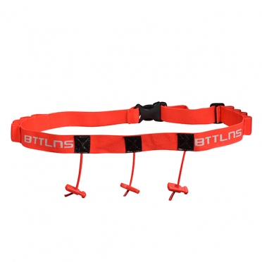 BTTLNS Race number belt Keeper 2.0 red