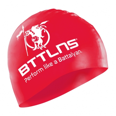 BTTLNS Silicone swimcap red Absorber 2.0 