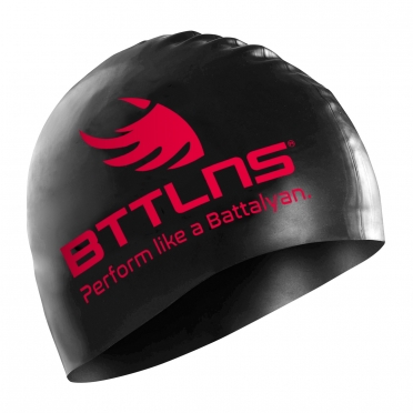BTTLNS Absorber 2.0 SE Silicone swimcap Onyx Black/Red 