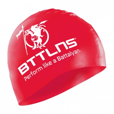 BTTLNS Silicone swimcap red Absorber 2.0