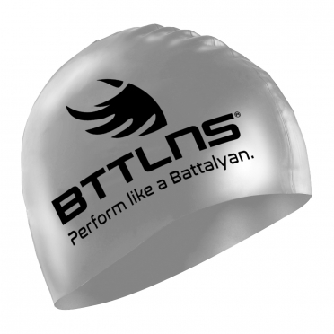 BTTLNS Silicone swimcap prestige silver Absorber 2.0 