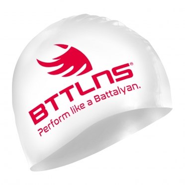 BTTLNS Absorber 2.0 Silicone swimcap white/red