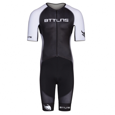 BTTLNS Gods trisuit short sleeve Typhon 2.0 black/white
