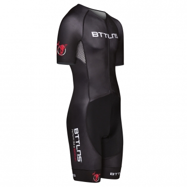 BTTLNS Typhon 2.0 trisuit short sleeve 2022 black Gods 