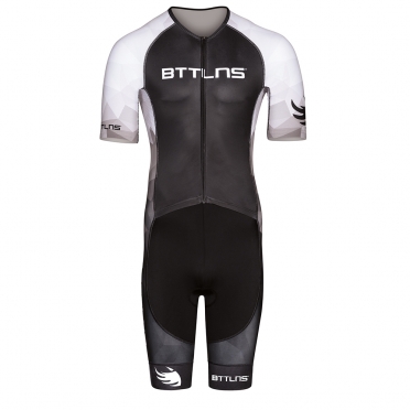 BTTLNS Typhon 2.0 SE trisuit short sleeve black/white Gods