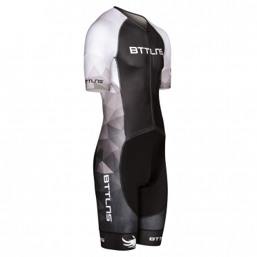 BTTLNS Typhon 2.0 SE trisuit short sleeve black/white Gods 