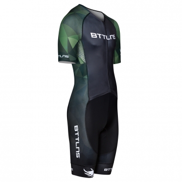 BTTLNS Typhon 2.0 SE trisuit short sleeve green Gods 