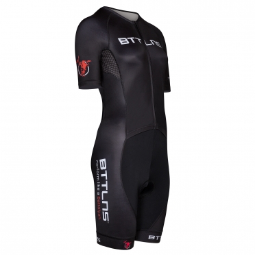 BTTLNS Typhon 2.0 trisuit short sleeve 2022 black Goddesses 