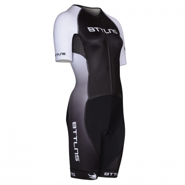 BTTLNS Goddess trisuit short sleeve Typhon 2.0 black/white