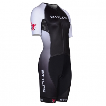 BTTLNS Typhon 2.0 trisuit short sleeve 2022 black/white Goddesses 