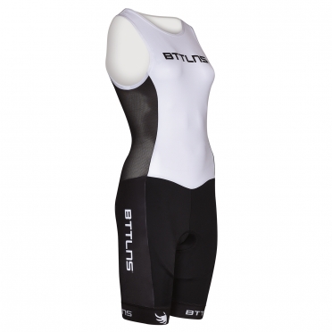 BTTLNS Goddess ITU trisuit sleeveless white Nemesis 1.0 