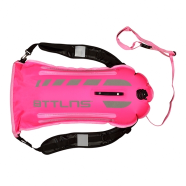BTTLNS Saferswimmer security lighted buoy dry bag Scamander 2.0 pink