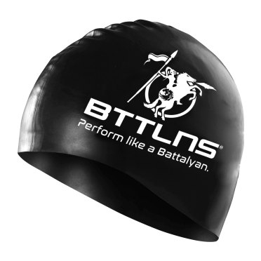 BTTLNS Silicone swimcap black Absorber 2.0