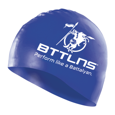 BTTLNS Silicone swimcap blue Absorber 2.0