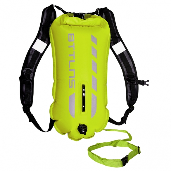 BTTLNS Saferswimmer 28 liter backpack buoy Kronos 1.0 green 0121004-044