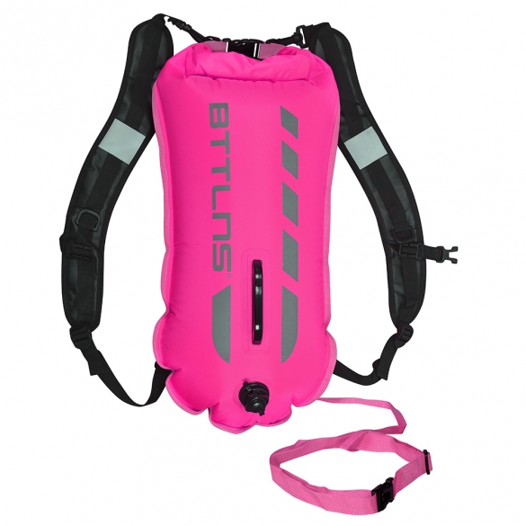 BTTLNS Saferswimmer 28 liter backpack buoy Kronos 1.0 pink  0121004-072