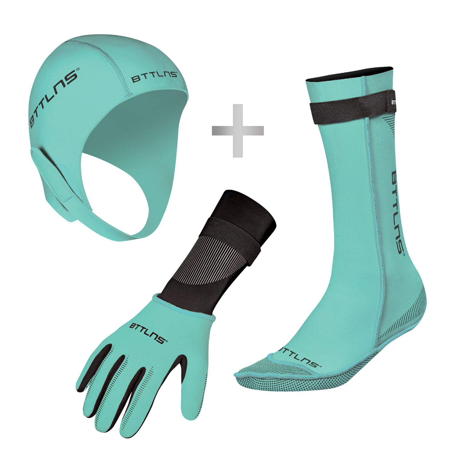 BTTLNS Neoprene accessories bundle mint 0120017-036