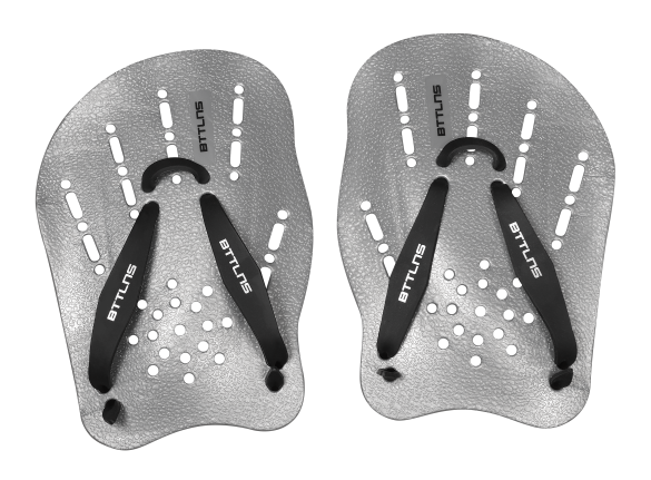 BTTLNS hand paddles silver Trireme 1.0 0119010-097