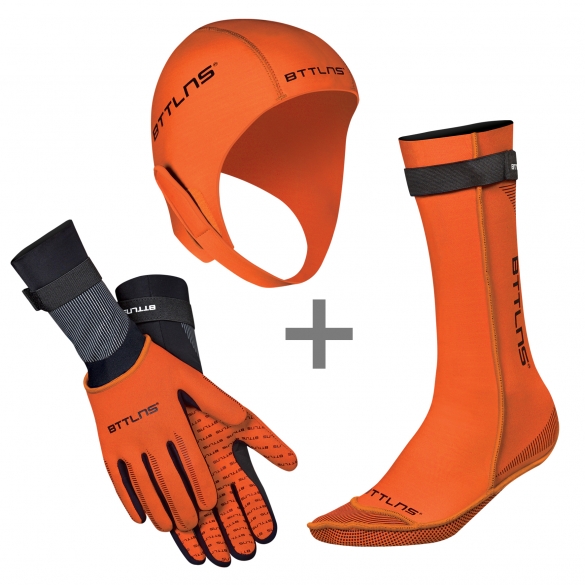 BTTLNS Neoprene accessories bundle orange  0120017-034