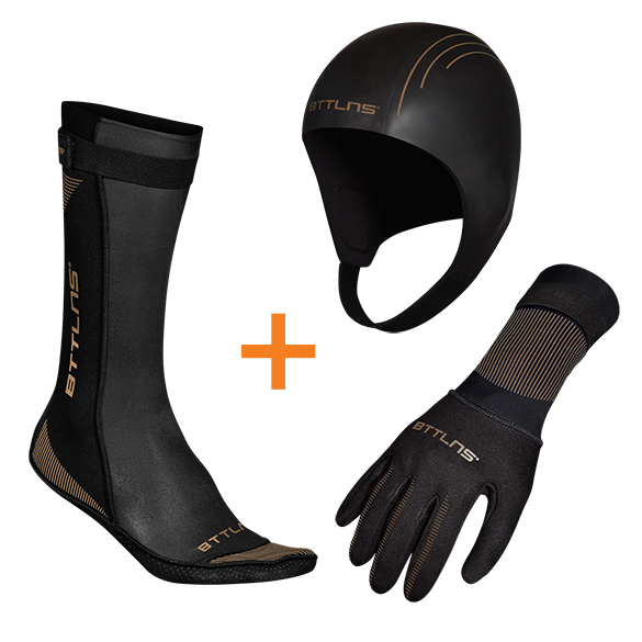 BTTLNS Neoprene accessories bundle gold 0120017-087