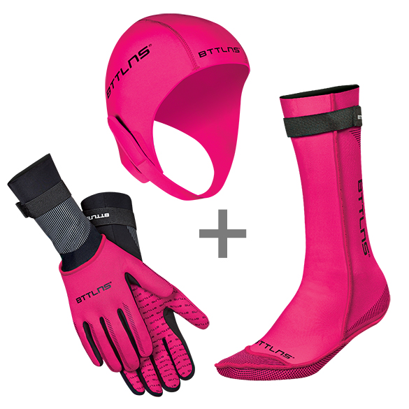 BTTLNS Neoprene accessories bundle pink 0120017-072