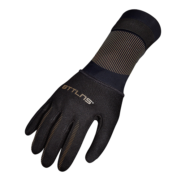 BTTLNS Neoprene swim gloves Boreas 1.0 gold  0120012-087