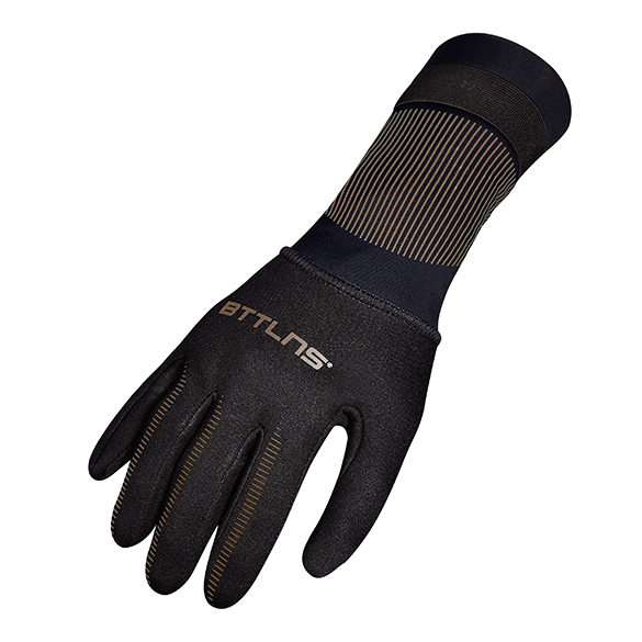 BTTLNS Neoprene swim gloves Boreas 1.0 gold 0121009-087