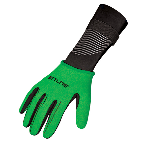 BTTLNS Neoprene swim gloves Boreas 1.0 green 0120012-040