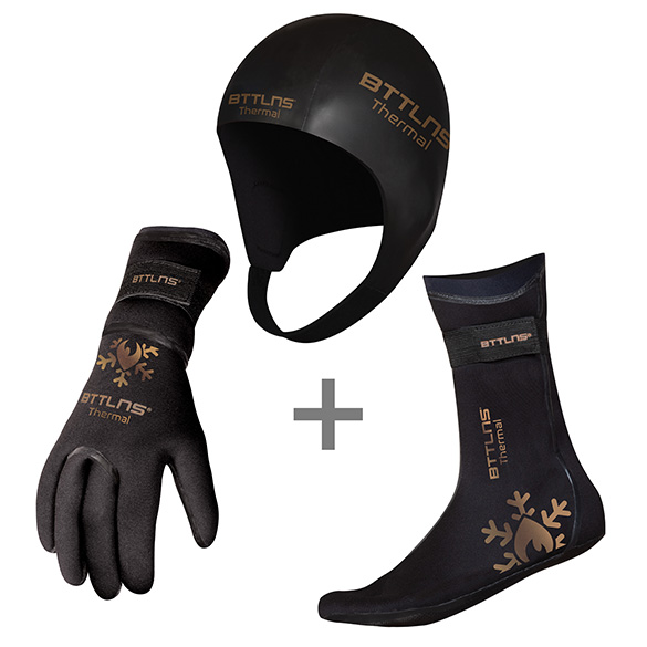 BTTLNS Neoprene thermal accessories bundle gold 0121022-087