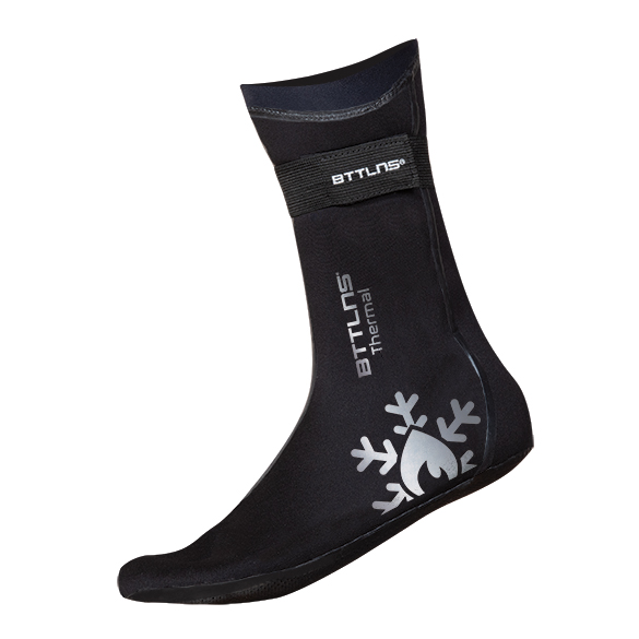 BTTLNS Neoprene thermal swim socks Kheimon 1.0 silver 0121017-097