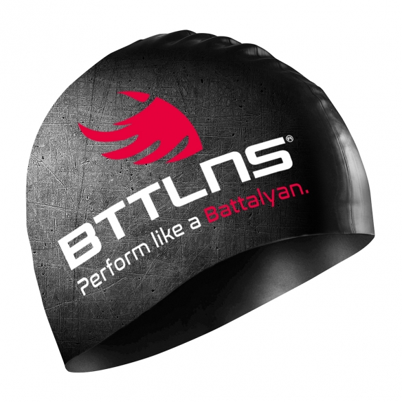 BTTLNS Absorber 2.0 SE Silicone swimcap Onyx Black/Red 0318008-119